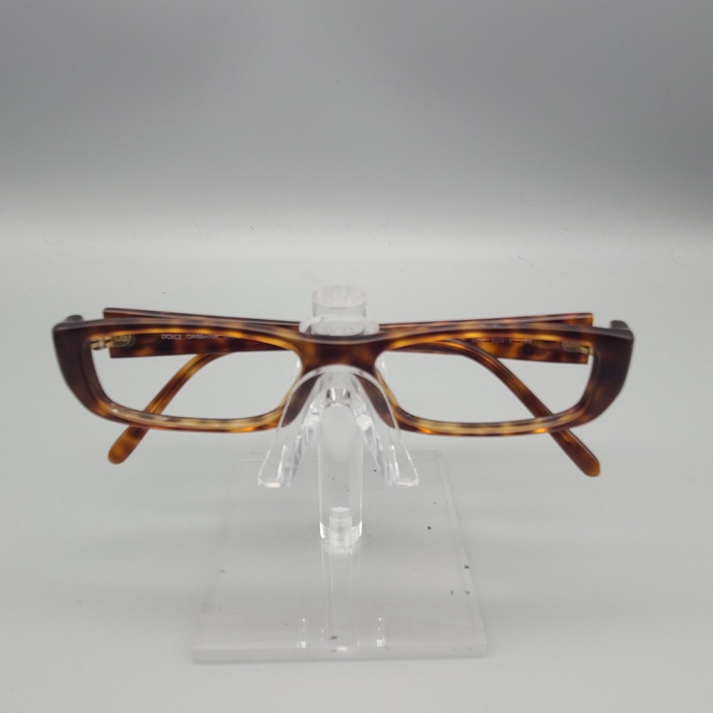 Dolce & Gabbana DG 3009-B Tortoise Rhinestone Logo Eyeglass Frames 50-15-135